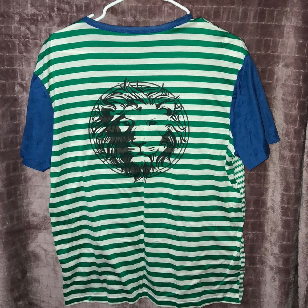 Blue and Green T-Shirt